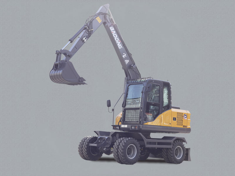 宝鼎BD80轮式挖掘机 宝鼎BD80轮式挖掘机